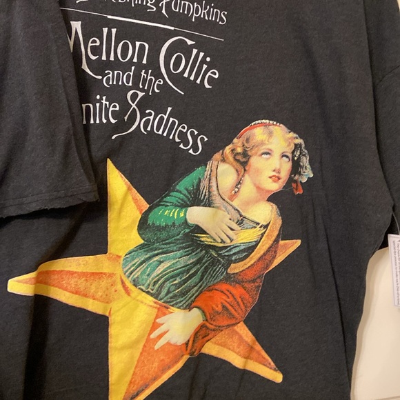 NWT The Smashing Pumpkins Unisex - men’s Large/womens 1X- 25” ptp - Picture 3 of 10